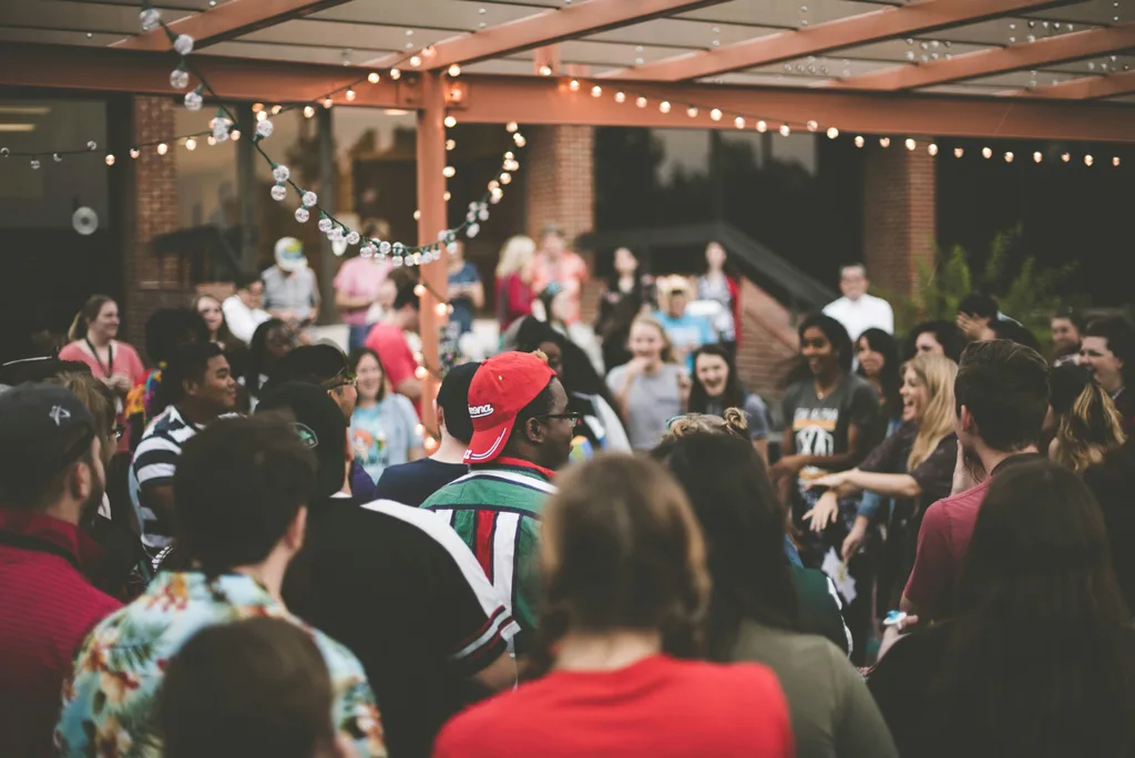 Community event and business goods — lifestyle context